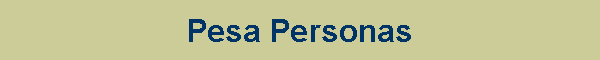 Pesa Personas
