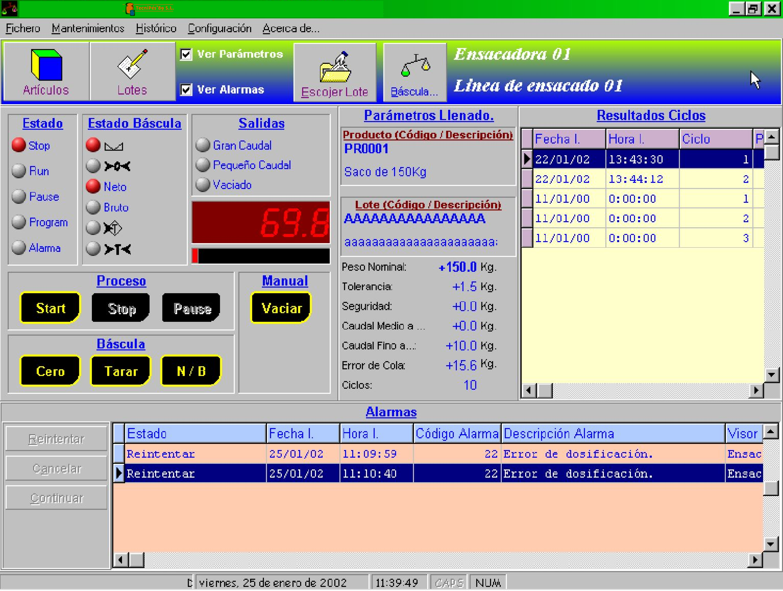 Programari Easy Filler